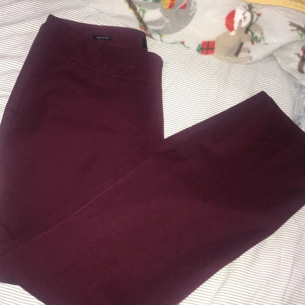 Maroon Dress Pants